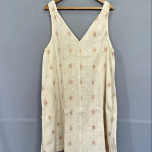 เดรสแม็กซี่พิมพ์ลายดอกไม้ขนาดใหญ่ลายดอกไม้แขนสั้นสำหรับผู้หญิงเสื้อเข้ารูปลายจุด - Product Image 1