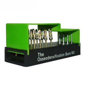 Kit de cirugía de implante Dental Universal de alta calidad, fuente de alimentación Manual, brocas de oseodensificación, juego Dental verde - Product Image 2
