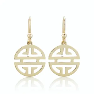 2025 Hot Fashion Jewelry Luxury Design Statement Designer Gold Plated 925 Sterling <b>Silver</b> <b>Drop</b> <b>Earrings</b> for Women Wholesale Bulk - Product Image 3