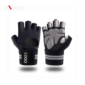 Gran oferta, cinturón de neopreno, guantes de gimnasio para muñeca, agarre fuerte, deportes, entrenamiento cruzado, entrenamiento, guantes de levantamiento de pesas - Product Image 2