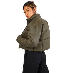 เสื้อแจ็คเก็ตแฟชั่นสตรีทแวร์แบบเรียบง่าย หนานุ่ม ดีไซน์ใหม่ รับผลิตตามแบบ OEM ไซส์ใหญ่ ทรงหลวม สวมใส่สบายสำหรับผู้หญิง - Product Image 6