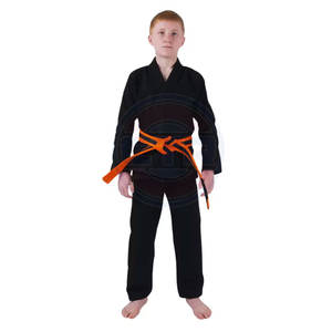 Jiu Jitsu ชุดกิโมโนสีขาว gi/bjj gimono/bjj GIS สั่งทำ BJJ GI สีน้ำเงินสำหรับเด็กเครื่องแบบบราซิล - Product Image 1