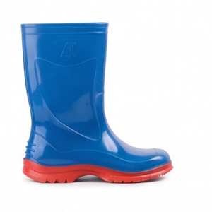 AP Boot Child Series PVC Safety Rain Boots Waterproof Anti-Slip <b>Knee</b>-<b>High</b> Work Wellies for Outdoor Activities - Product Image 1
