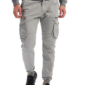 Pantalons de survêtement en molleton uni respirant de haute qualité en gros, personnalisables, pour hommes, multicolores, décontractés - Product Image 6