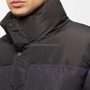 เสื้อโค้ทขนเป็ดหนามีฮู้ดกันน้ำสำหรับผู้ชายแจ็กเก็ตฤดูหนาวแบบกำหนดเอง - Product Image 6