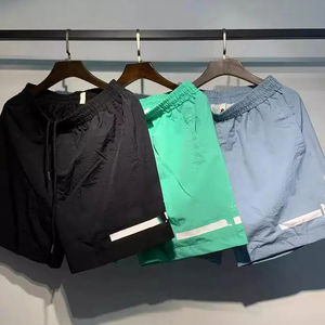 Hot 2025 OEM Arrival Unisex Nylon <b>Windbreaker</b> Shorts Custom Sizes Plain Blank Dyed Hot Shorts Made in Pakistan Quality - Product Image 1