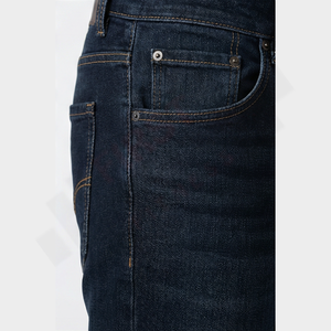 Pantalones Vaqueros de Mezclilla para Hombre 2025, Corte Recto Ajustado, Largos, Cómodos, Transpirables, Tallas Grandes, Personalizados, OEM, al por Mayor, Lavados, con Botones - Product Image 5