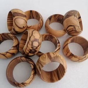 Modern Eco-Friendly Customizable <b>Napkin</b> <b>Rings</b> Resin Metal <b>Wood</b> & Glass Table Decor by MS Handicraft - Product Image 1