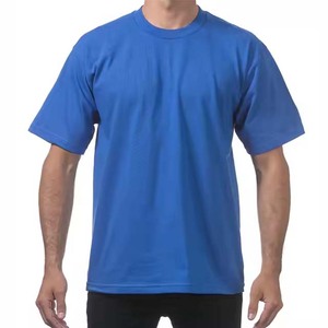 T-shirt pour homme Slim Fit personnalisé de haute qualité Street Wear coton vierge avec impression de qualité lourde sonnerie de T-Shirt personnalisée - Product Image 2