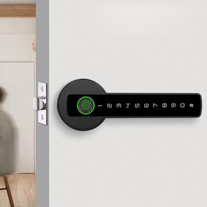 Cerradura de puerta inteligente cuadrada americana YMC, Sensor WiFi, cerradura de repuesto de huella dactilar <span class=keywords><strong>Interior</strong></span>, electrónica, exclusiva, transfronteriza - Product Image 4
