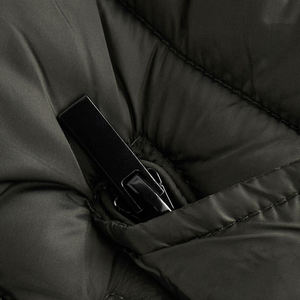 Vestes matelassées de rue, en coton long et chaud pour l'hiver, écologiques, imperméables, respirantes, légères, coupe-vent, teintes unies - Product Image 5