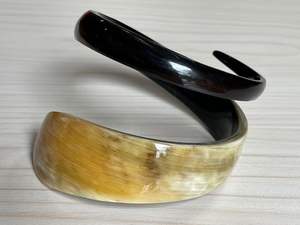 Brazalete de moda de hueso de latón, pulseras de joyería de moda, brazaletes de joyería de mano para mujer de alta calidad de fabricante indio - Product Image 5