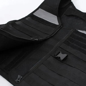 Gilet de sécurité personnalisé pour hommes, décontracté, respirant, haute visibilité, conforme à la norme ANSI Classe 1 EN ISO 20471 Classe 1, imperméable et réfléchissant - Product Image 2