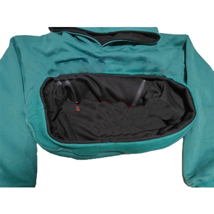 Sudadera con capucha Reversible de último diseño 2025 de alta calidad, ropa de calle de algodón 100%, Sudadera con capucha de doble capa personalizada con hombros caídos para Unisex - Product Image 6