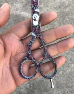 Wholesale Professional Hair Cutting Barber <b>Scissors</b> Japanese Steel <b>Paper</b> Coated Colour All Size Available <b>Scissors</b> - Product Image 5