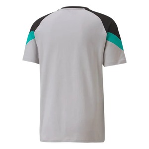 เสื้อยืดแขนสั้นสำหรับผู้ชายผ้าฝ้าย100% 220 GSM พิมพ์โลโก้แบบกำหนดเอง - Product Image 5