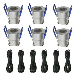 Mini Downlight à <span class=keywords><strong>LED</strong></span> <span class=keywords><strong>Spot</strong></span> de plafond 28mm <span class=keywords><strong>Spot</strong></span> à encastrer DC12V <span class=keywords><strong>avec</strong></span> transformateur pour véranda extérieure Terrasse - Product Image 5