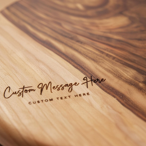 Tabla de Cortar de Madera Ecológica Hecha a Mano Tradicional, Tabla de Cortar de Cocina de Madera Maciza Resistente, Acabado Liso, Apta para Lavavajillas - Product Image 6