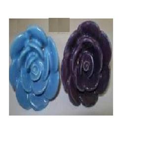 Nueva llegada, venta al por mayor, suministro de fábrica, perillas de puerta de cerámica elegantes baratas, perillas de puerta de cerámica, Color azul y negro - Product Image 1