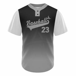 Nouveau design Maillot de baseball pour homme de haute qualité respirant Couleurs et logo personnalisés Séchage rapide 100% polyester Prix abordable - Product Image 4