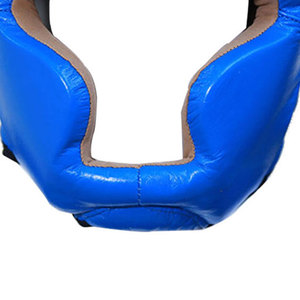 หมวกชกมวยแฟชั่นใหม่สำหรับผู้ชายหมวกกันน็อคหนังระบายอากาศได้ดีปรับได้สไตล์ปลอดภัยทนทานน้ำหนักเบาขายดี - Product Image 3