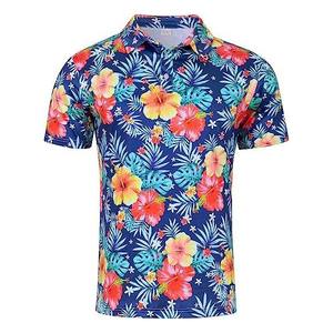 2024 nouveau Design hommes séchage rapide pour Polo t-shirts décontracté à manches courtes grande taille broderie Logo Sublimation impression solide blanc - Product Image 3