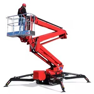 Plataforma de Trabajo Aérea Articulada Remolcable Eléctrica Nueva en Oferta, Elevador de Brazo Articulado, Plataforma de Trabajo Aérea de 18.39 m Alemania 11.05 m - Product Image 2