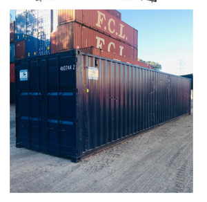 Contenedores de envío usados, Contenedores de envío nuevos Cubo de 40 pies de altura Contenedores usados más baratos, Contenedores de buen estado - Product Image 2