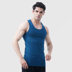Camisetas de Gimnasio sin Mangas Blancas para Hombre, Última Moda, Tacto Suave, Secado Rápido, Venta al Por Mayor - Product Image 4