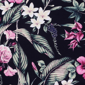 Proveedores mayoristas indios Fabricante de textiles para el hogar Productos Mantel Negro Con diseños multicolor 150X300 CMS 210gsm - Product Image 2