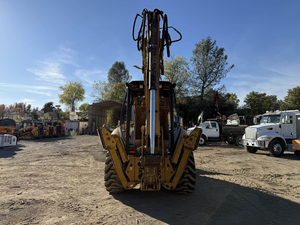 Chargeuse-pelleteuse d'occasion Cat 420F fabriquée en Belgique à prix compétitif avec livraison rapide au prix de gros - Product Image 3