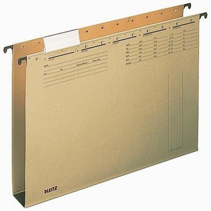 Leitz####100% Recycled Natural Brown Cardboard Hanging File Holder for DIN <b>A4</b> <b>Folders</b> - Product Image 1