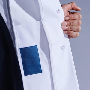Customizable Scrub <b>Nurse</b> Tops Wholesale Fashionable Cheap Medical Scrub Joggers Nursing Doctor Uniforms OEM Hospital Lab Coat - Product Image 2