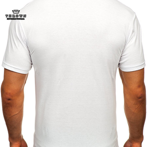 เสื้อยืดคอกลมทรงปกติ สไตล์ไฮสตรีท พิมพ์ลายสกรีน โลโก้สั่งทำ ผ้าฝ้าย 100% ทอด้วยไหมพรม ผ้าด็อบบี้รักษ์โลก แห้งเร็ว - Product Image 4