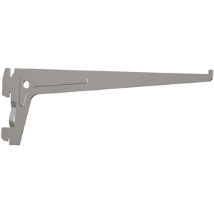 PRO 10105 Beam 350mm Length with 60kg Capacity 2 Mounting <b>Hooks</b> Steel White Aluminum 10-Pack Element System for <b>Hooks</b> & <b>Rails</b> - Product Image 3