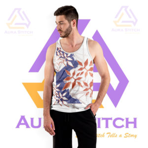 <b>Men</b> and Women's Breathable Sleeveless Sports <b>Vest</b> New Sublimation O-Neck Tank Top for Custom Logo Printing for <b>Gyms</b> Running - Product Image 6