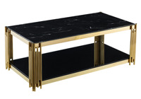 Ensemble de table à manger en acier inoxydable avec cadre en métal doré, élégant pour le bureau, la maison et l'hôtel, adapté à tous les salons, fait main, moderne, blanc
