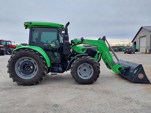 Tractor de Ruedas Usado DEUTZ-FAHR 5110G, 110HP, 4WD, Bomba de Caja de Cambios, Rodamiento de Calidad Premium, Alta Productividad Agrícola, 4 Años de Garantía - Product Image 4