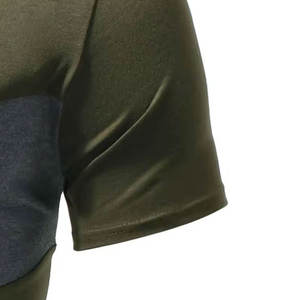 เสื้อยืดผ้าฝ้ายสำหรับผู้ชายเสื้อวิ่งออกกำลังกายแขนสั้นผ้าฝ้าย100% เรียบๆสำหรับฤดูร้อน - Product Image 6