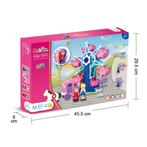 Noria de espuma eva 3d multicolor para niños, juguete educativo - Product Image 6