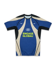 Vente en gros de chemises de compression à manches longues pour hommes, imprimées par sublimation, pour BJJ MMA, séchage rapide, couche de base pour l'entraînement, vêtements de fitness - Product Image 4
