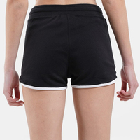 Logo personnalisé Bermuda taille haute femmes Shorts de survêtement été course à pied entraînement uni vierge polaire coton Shorts de survêtement pour les femmes