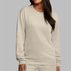 Camiseta de lana de manga larga relajada neutra Sudadera térmica unisex de manga larga - Product Image 4