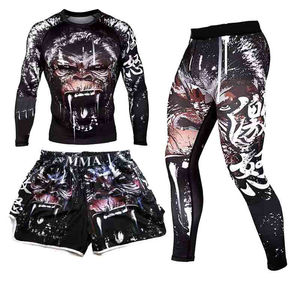 สำหรับ Cody lundin ชุดป้องกันผื่นคันจาก UPF50 Jitsu BJJ MMA กางเกงขาสั้นใส่ต่อสู้สำหรับผู้ชาย2025 - Product Image 3