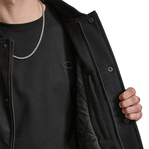 Chaqueta Universitaria para Hombre para Uso en Invierno, Tela de Lona, Logotipo Frontal, Ecológica y Transpirable, Diseño Personalizable - Product Image 5