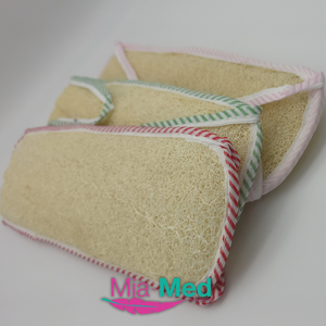 Mia Med marque privée luffa naturel Double grand 34 cm biodégradable corps gommage bain douche outil emballé en vrac Luffa peau Simple - Product Image 3