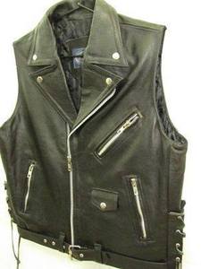 Mode femmes loisirs Style européen printemps vêtements de plein air gilet en peau de mouton en cuir col en v gilet pour dames - Product Image 3