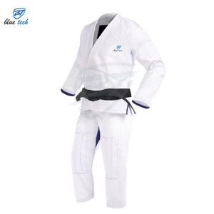 ชุดกิโมโน BJJ แบบยูนิเซ็กส์ผ้าฝ้ายสำหรับทั้งชายและหญิง OEM โลโก้ศิลปะการต่อสู้พร้อมการจัดส่งที่รวดเร็วแบบเกาหลี - Product Image 5