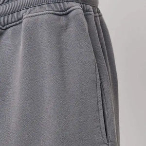 Pantalones Deportivos Holgados de Estilo Urbano para Hombre, con Logotipo Personalizado, Pantalones Deportivos Anchos de Pierna Ancha con Lavado Ácido Vintage para Hombre, Hechos en Pakistán - Product Image 2