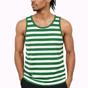 <b>Men</b> Breathable Workout <b>Tank</b> <b>Top</b> | Knitted Polyester Cotton Gym Vest | Summer Bodybuilding Activewear - Product Image 3